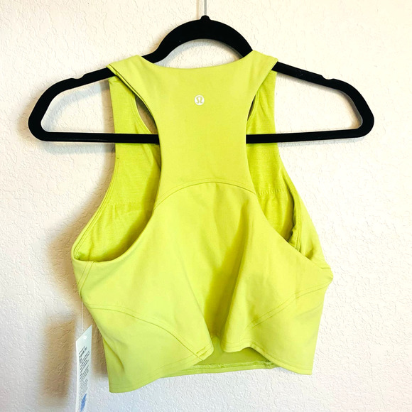 Lululemon Athletica Women's Green Round Neck Tank Tops Size 10 - Picture 2 of 3